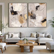 Gilded Abstract Expression | Modern Luxe