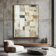 Textured Neutral Mosaic | Beige Patch