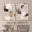 Gilded Abstract Expression | Modern Luxe