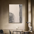 Textured Minimalist Circles | Charcoal Lines