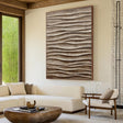Textured Wavy Serenity | Neutral Swells