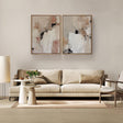 Cracked Earth Tones | Abstract Duality