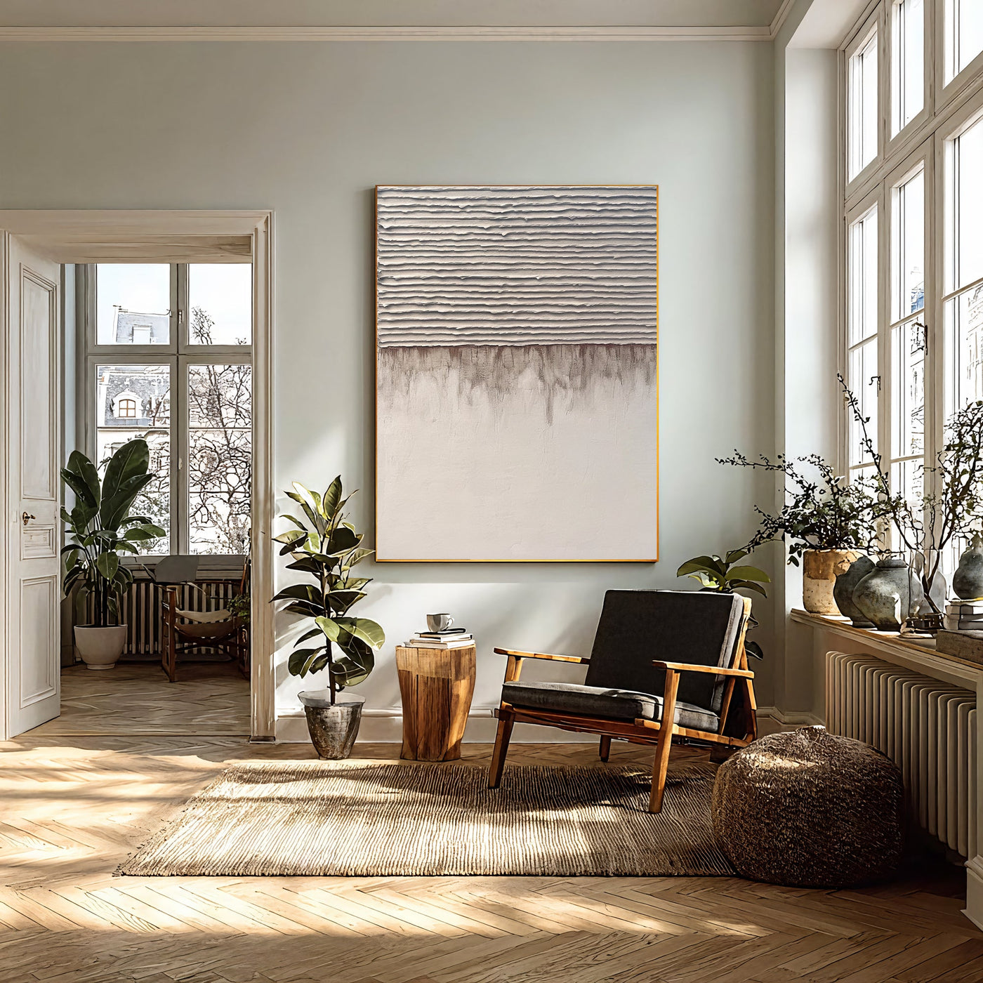 Textured Beige Depth | Taupe Hues