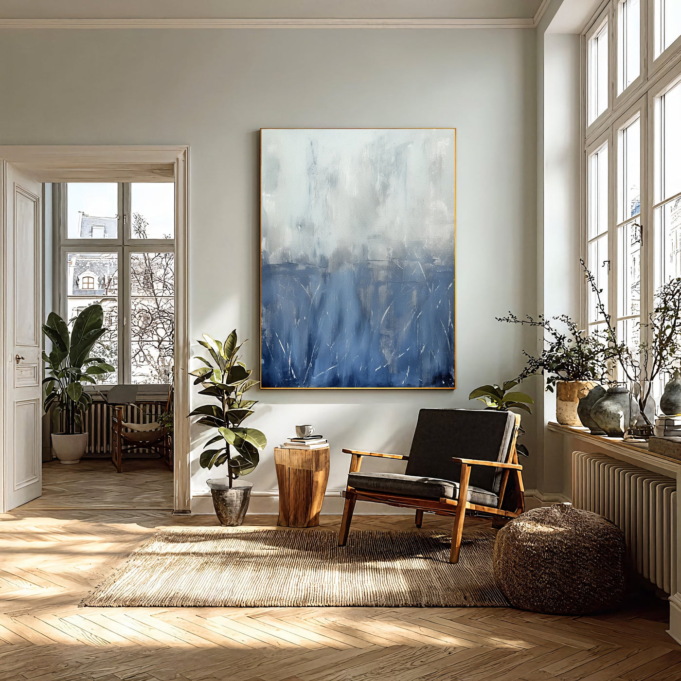 Textured Blue Nuance | Mist Hues