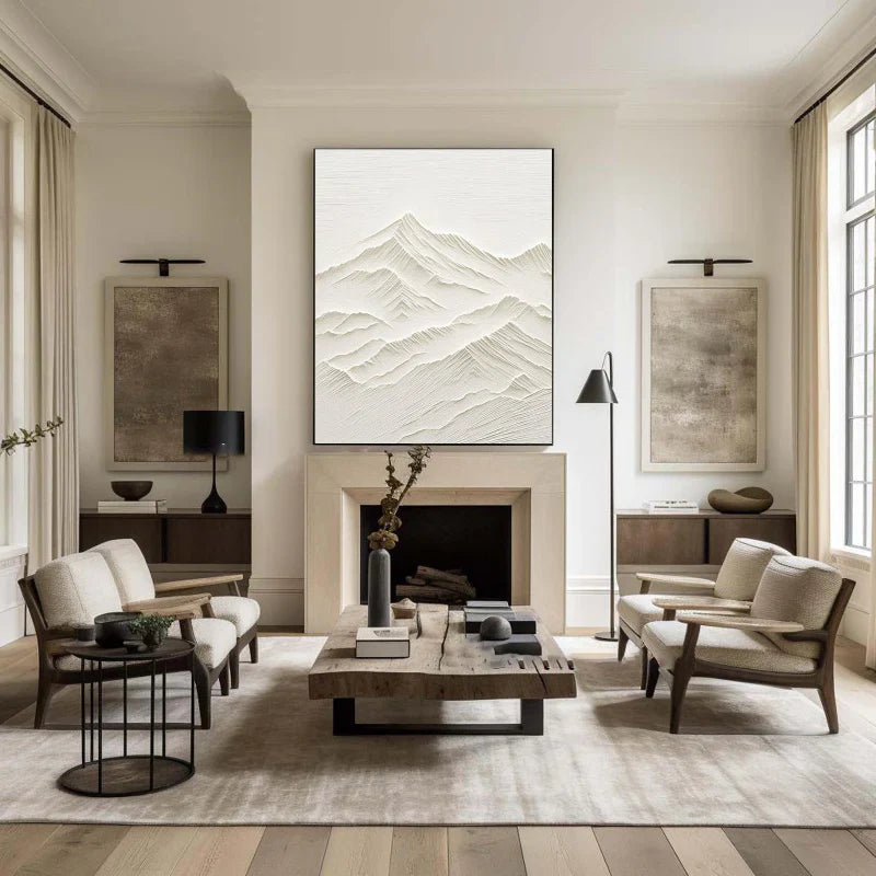 Mountain Textured Wall Art #MS004