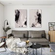 Bold Brushstroke Drama | Black White