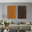 Abstract Line Art | Earth Tones