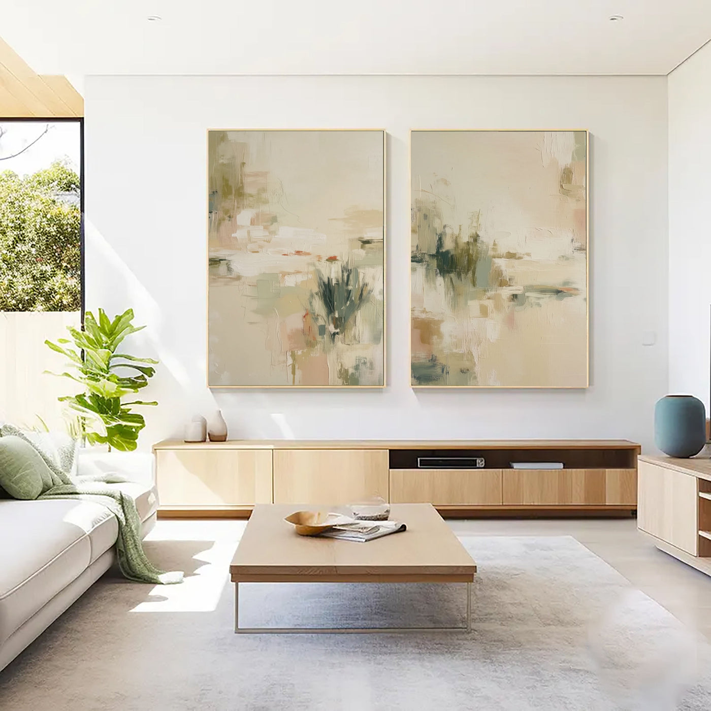 Soft Earthy Textures | Abstract Haze