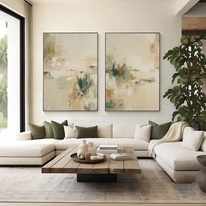 Soft Earthy Textures | Abstract Haze