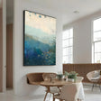 Textured Misty Horizons | Azure Hues