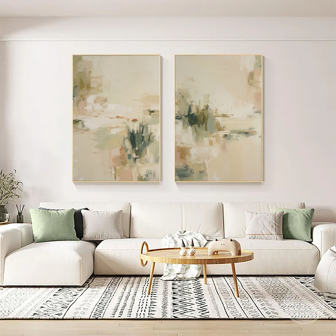 Soft Earthy Textures | Abstract Haze