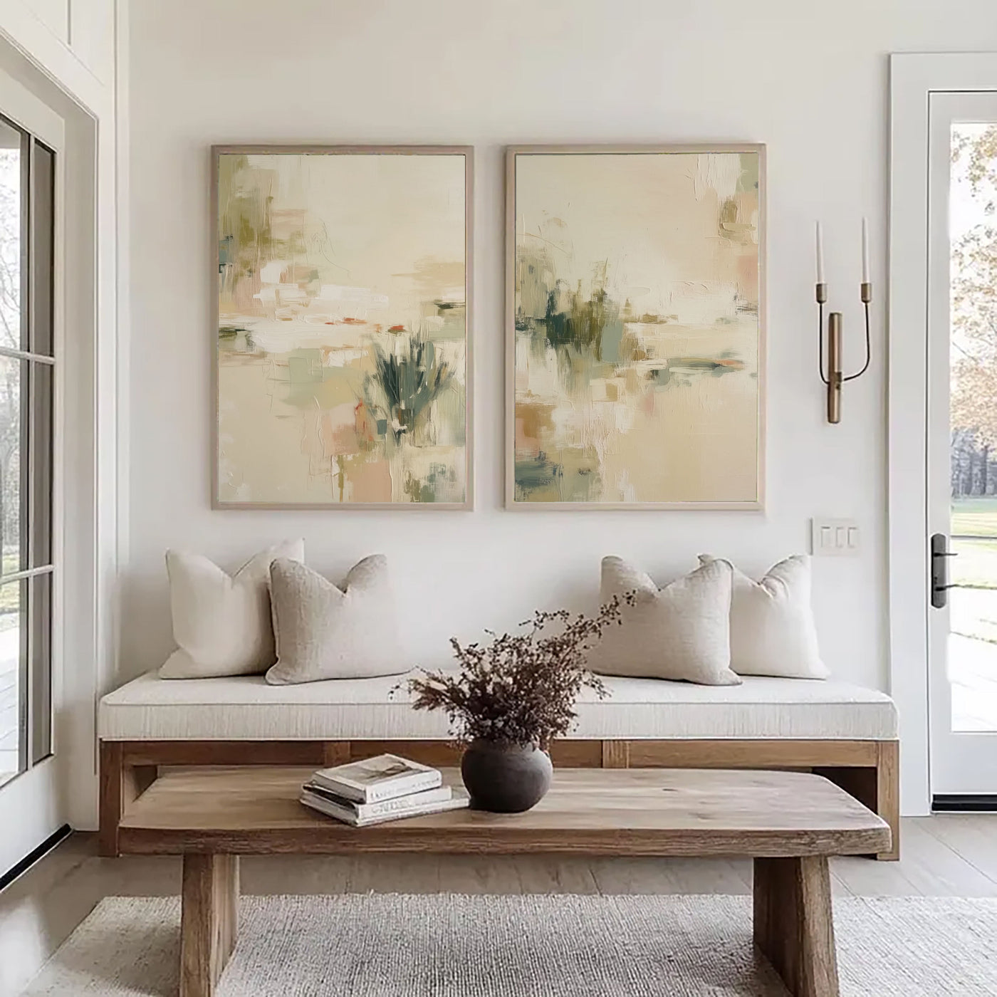 Soft Earthy Textures | Abstract Haze