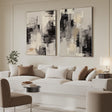 Minimalist Monochrome Brushstrokes | Urban Echo