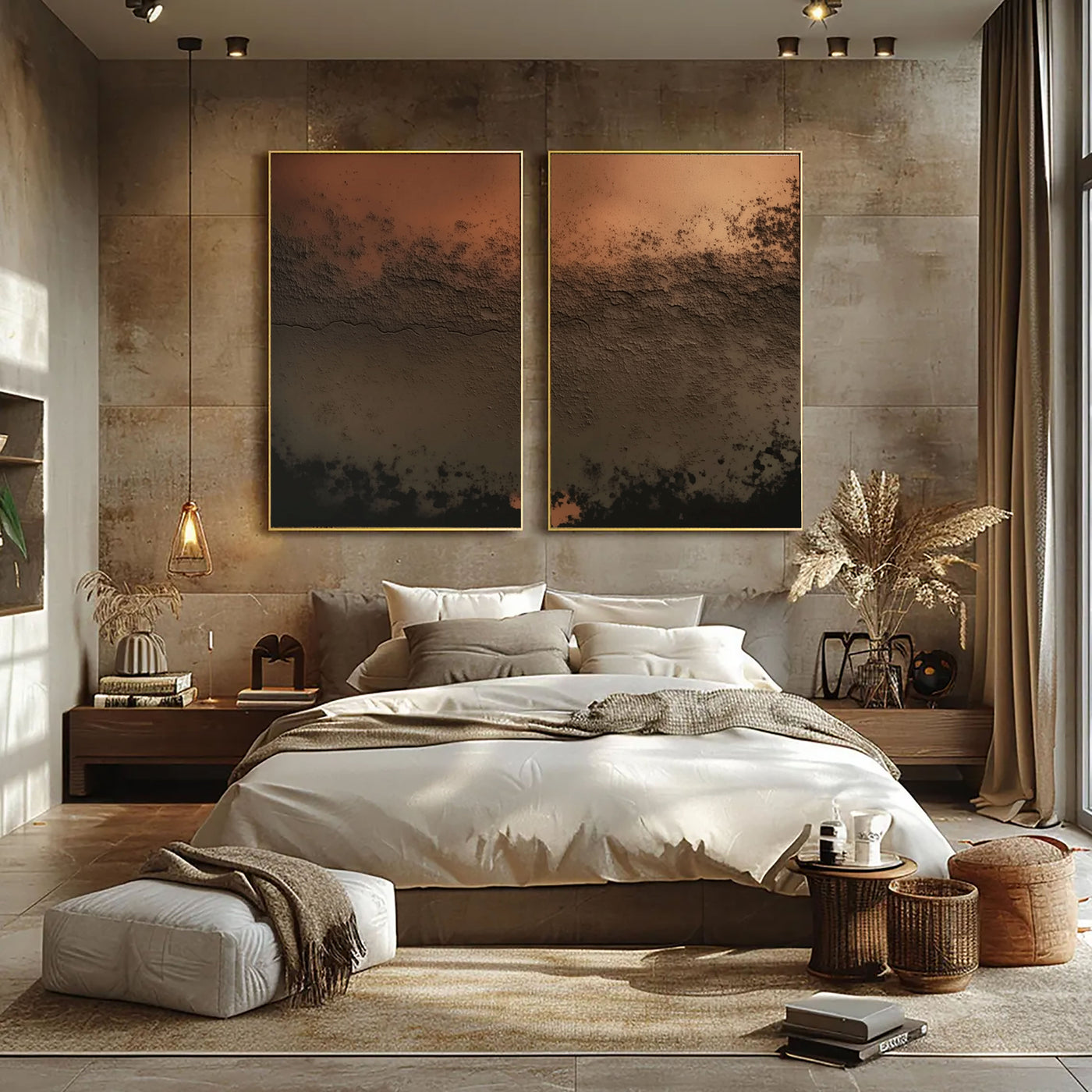 Rich Earthy Textures | Copper Glow