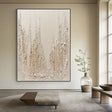 Textured Crackled Layers | Pale Beige