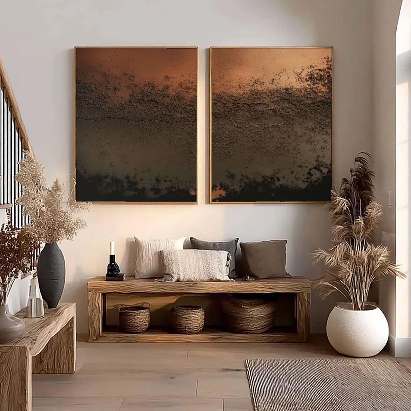 Rich Earthy Textures | Copper Glow