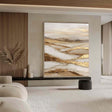 Textured Earthly Elegance | Golden Vista