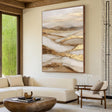 Textured Earthly Elegance | Golden Vista