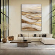 Textured Earthly Elegance | Golden Vista