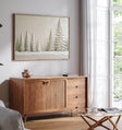 Textured Winter Pines | Frosted Groves