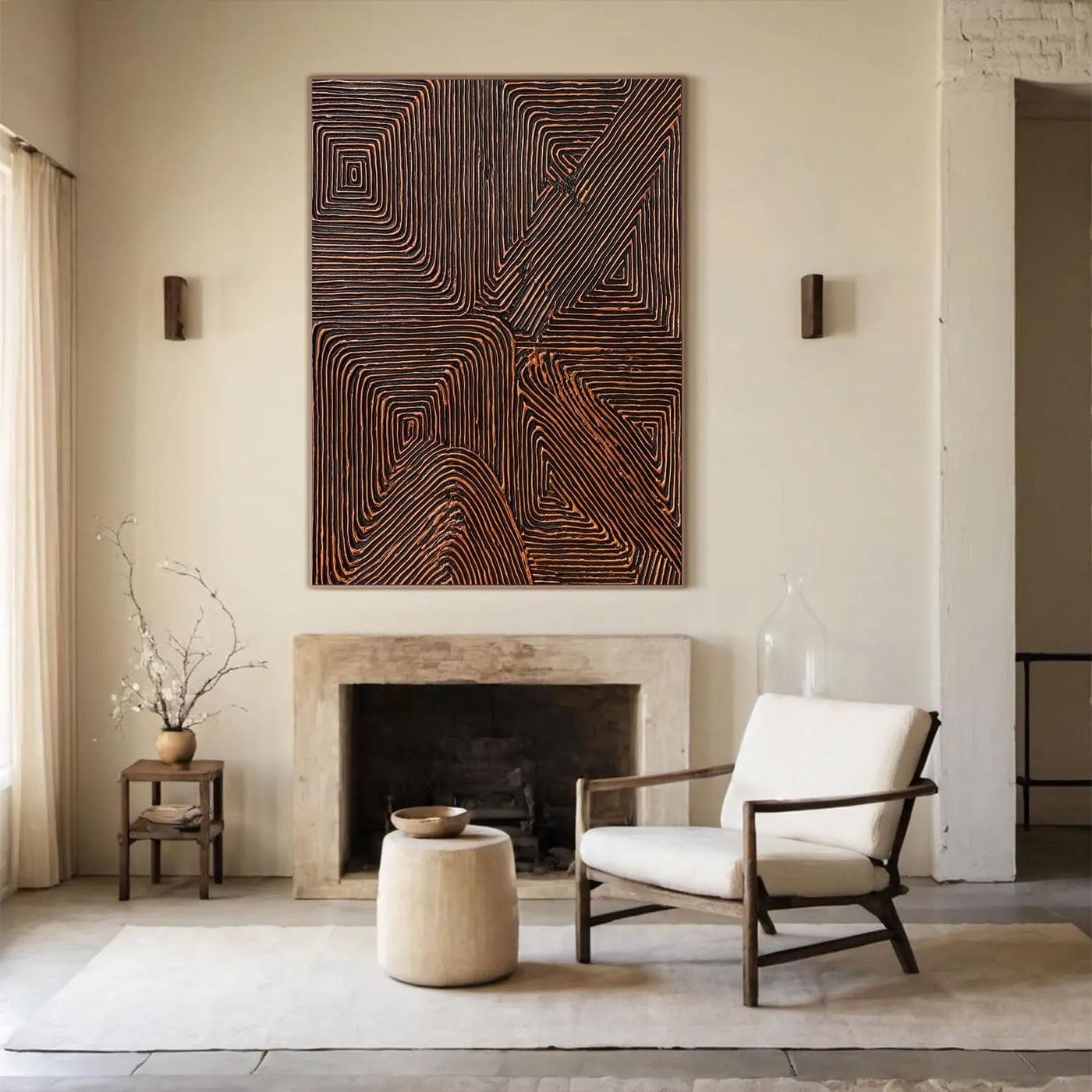 Geometric Pulse Rhythm | Copper Maze