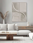 Textured Geometric Rhythm | Ivory Arc
