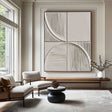Textured Geometric Rhythm | Ivory Arc