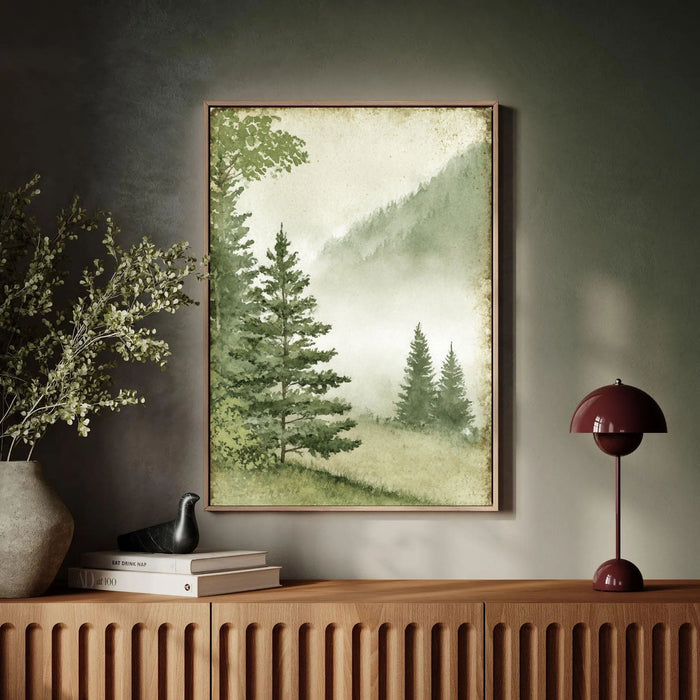 Misty Woodland Repose | Pine Glade