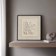 Textured White Relief | Inner Square