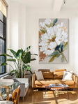 Luminous White Blossoms | Gold Dust