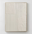 Textured White Mosaic | Minimalist Patch