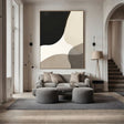 Textured Neutral Geometry | Monochrome Blend