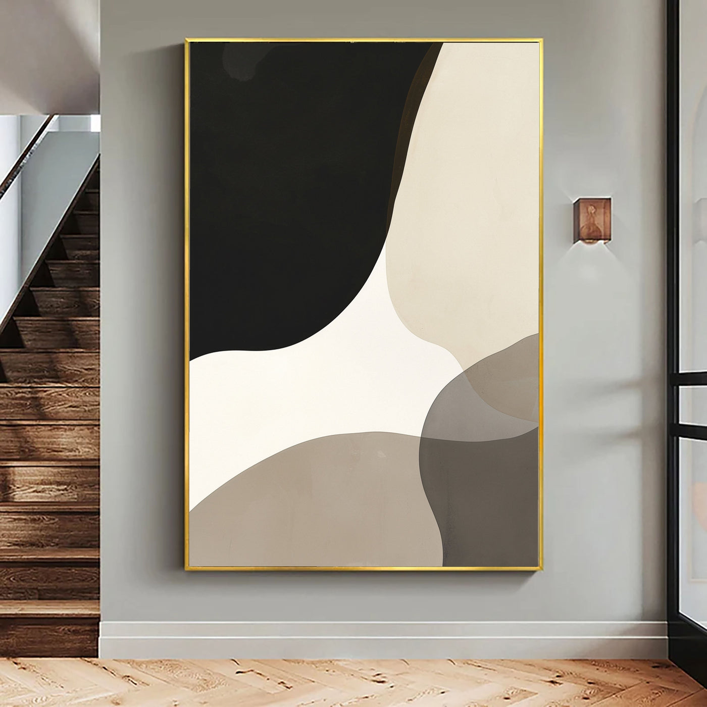 Textured Neutral Geometry | Monochrome Blend