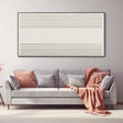 Textured Linear Grace | Ivory Panels