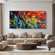Textured Feather Splendor | Vivid Hues