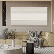 Textured Linear Grace | Ivory Panels