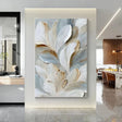 Sculpted Petal Grace | Soft Neutrals