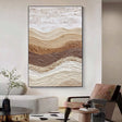 Textured Earthy Swells | Neutral Ridges
