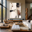 Textured Neutral Mosaic | Brown Gray