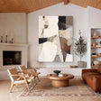 Textured Neutral Mosaic | Brown Gray