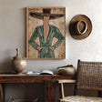 Elegant Figural Ensemble | Striped Silhouettes