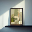 Textured Green Mosaic | Neutral Patch