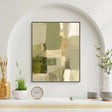Textured Green Mosaic | Neutral Patch