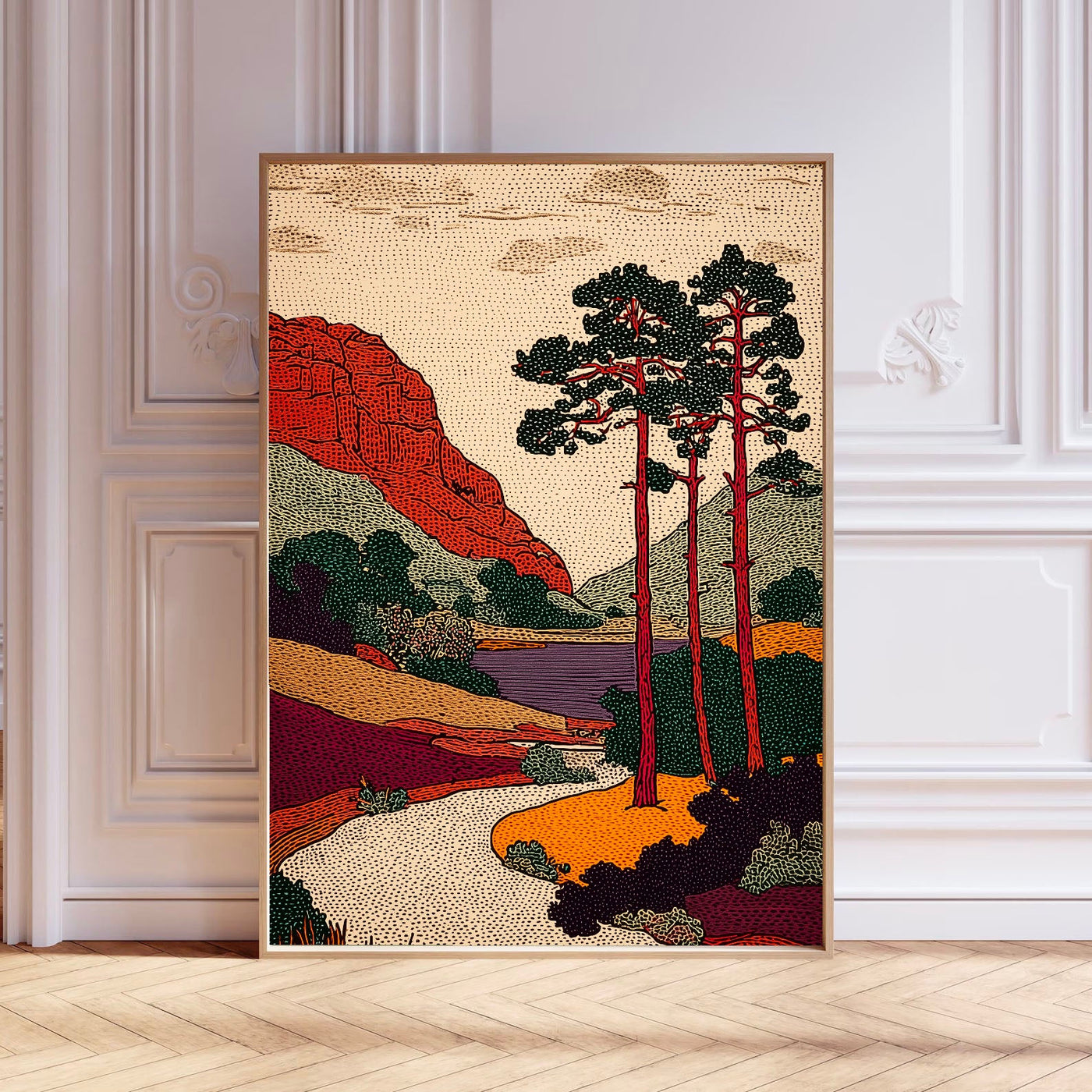 Textured Rocky Serenity | Pine Waters