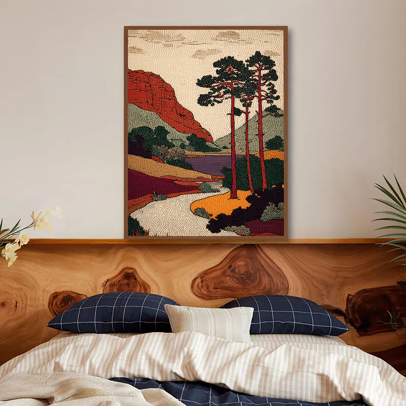 Textured Rocky Serenity | Pine Waters