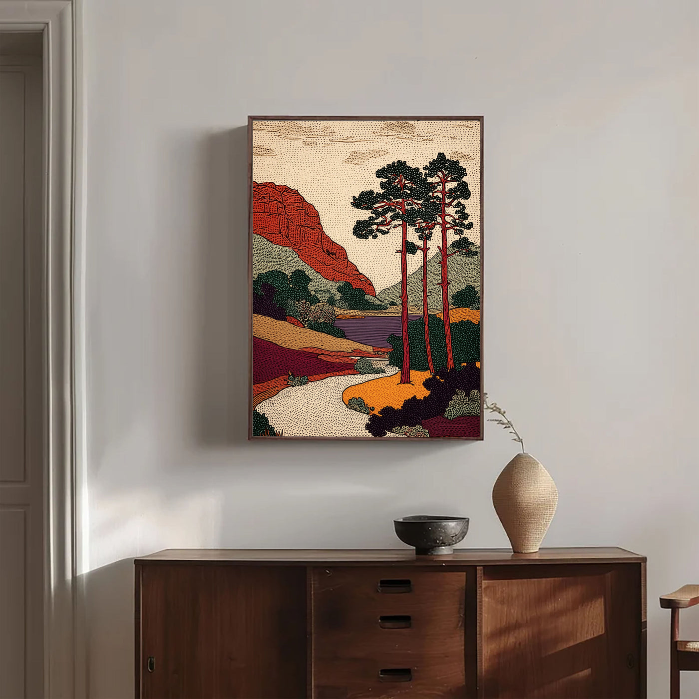 Textured Rocky Serenity | Pine Waters