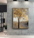 Textured Gilded Canopy | Golden Breeze