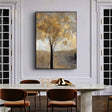 Textured Gilded Canopy | Golden Breeze