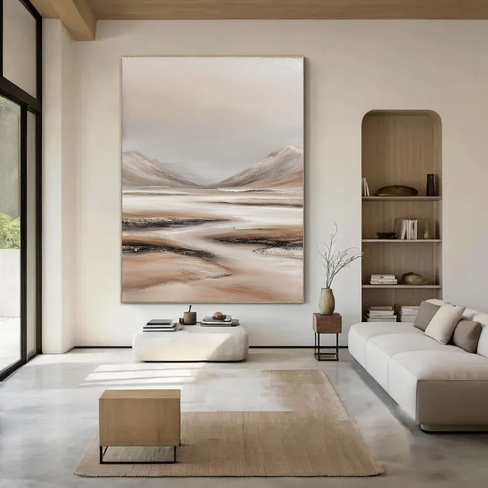 Textured Hazy Vistas | Earth Tones