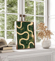 Curved Terrain Chic | Green Flow